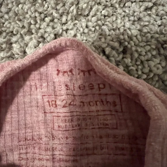 Little Sleepies 18-24 month ribbed pajama - Picture 3 of 3